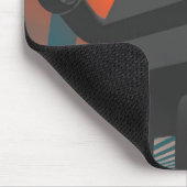 Retro Style Robot 4 Mousepad Muismat (Hoek)