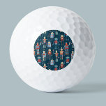Retro Style Robots van 1950 Golfballen<br><div class="desc">Kute en handige robots met een retro-stijl uit de jaren 50. Oma heeft dit waarschijnlijk in zijn schuur gemaakt. Kunstmatige intelligentie,  maar niet op een enge manier.</div>