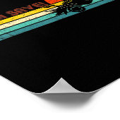 Retro Style Rocket Rc Soccer Car League Funny Game Poster (Hoek)