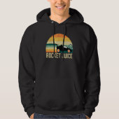 Retro Style Rocket Rc Soccer Car League Gamer Hoodie (Voorkant)