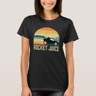 Retro Style Rocket Rc Soccer Car League Gamer T-shirt