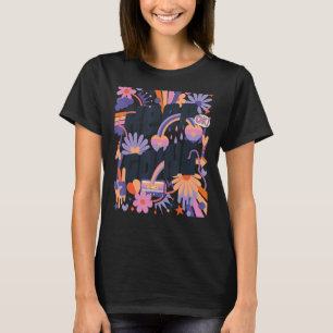 Retro Style Slogan Digital Typografie Keep T-shirt