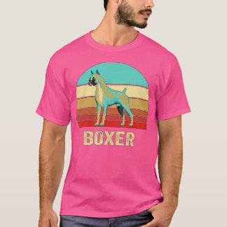 Retro Style Sunset Boxer T-shirt