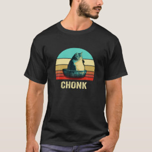 Retro Style Sunset Chonk T-shirt