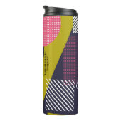 Retro style texture, pattern design. art,abstract, thermosbeker (Geroteerd rechts)