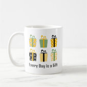 Retro Style Vakantiegiften  Kerstmis Koffiemok (Links)