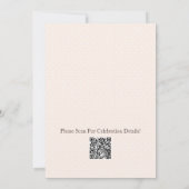 Retro Style verjaardagsuitnodiging Kaart (Achterkant)