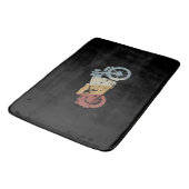 Retro Style Vintage Badmat (Gekanteld)