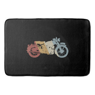 Retro Style Vintage Badmat