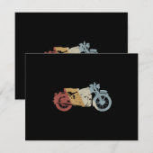 Retro Style Vintage Bedankkaart (Voorkant / Achterkant)