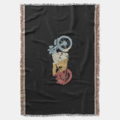 Retro Style Vintage Deken (Voorkant Verticaal)