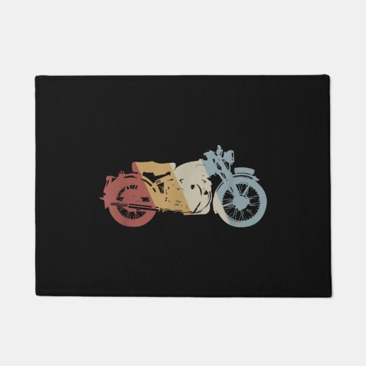 Retro Style Vintage Deurmat (Voorkant)