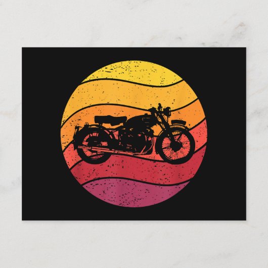 Retro Style Vintage Informatiekaartje (Achterkant)