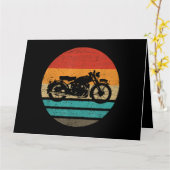 Retro Style Vintage Kaart (Gele Bloem)