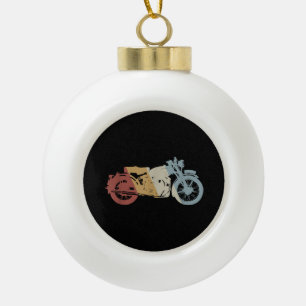 Retro Style Vintage Keramische Bal Ornament