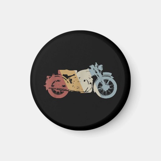 Retro Style Vintage Magneet (Voorkant)