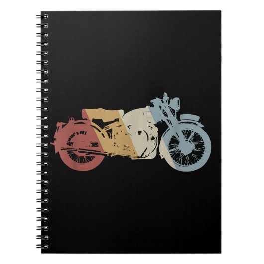 Retro Style Vintage Notitieboek (Voorkant)