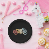 Retro Style Vintage Papieren Bordje (Feest)