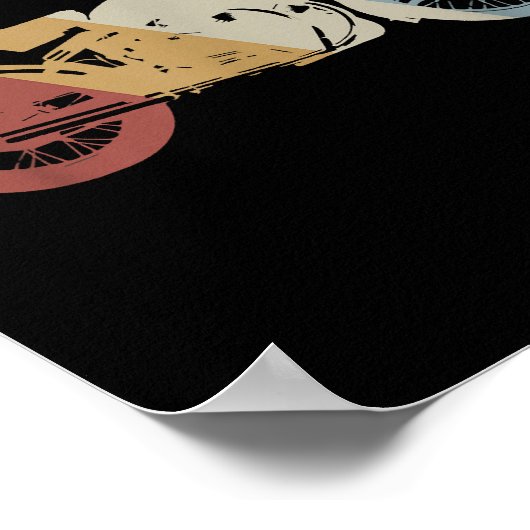 Retro Style Vintage Poster (Hoek)