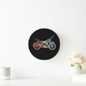 Retro Style Vintage Ronde Klok (Huis)