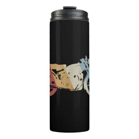 Retro Style Vintage Thermosbeker (Voorkant)