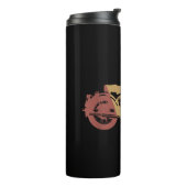 Retro Style Vintage Thermosbeker (Gedraaid links)