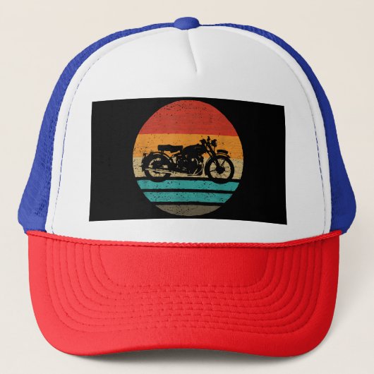 Retro Style Vintage Trucker Pet (Voorkant)