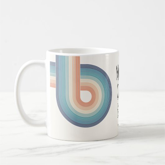  Retro Style Wedding Moeder van de bruid Koffiemok (Links)