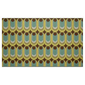 Retro styled 60s 70s patroonstof stof (Fat Quarter)