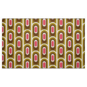 Retro styled 60s 70s patroonstof stof (Fat Quarter)