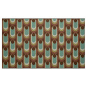 Retro styled 60s 70s patroonstof stof (Fat Quarter)