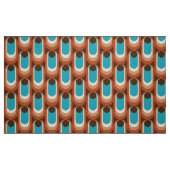 Retro styled 60s 70s patroonstof stof (Fat Quarter)