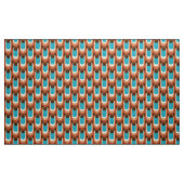 Retro styled 60s 70s patroonstof stof (Yard (91,4 cm))