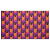 Retro styled 60s 70s patroonstof stof (Fat Quarter)