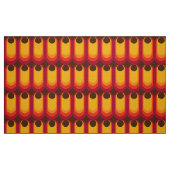 Retro styled 60s 70s patroonstof stof (Fat Quarter)