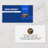 Retro Stylish Office Departmental Store Owner Visitekaartje (Voorkant / Achterkant)