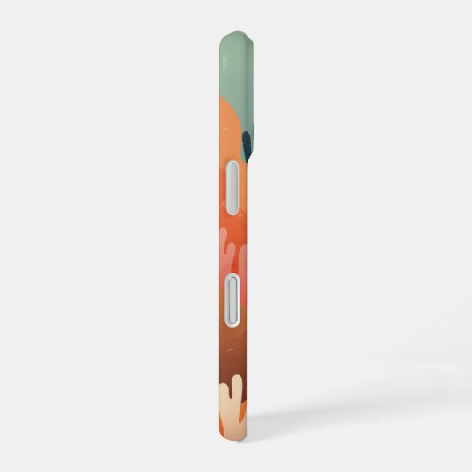 Retro Stylized Reef iPhone 16 Hoesje (Rechterkant)