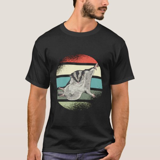 Retro  Sugar Glider T-shirt (Voorkant)