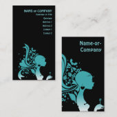 retro-suiker visitekaartje (Voorkant / Achterkant)