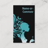 retro-suiker visitekaartje (Achterkant)