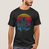 Retro summer beach t-shirt (Voorkant)