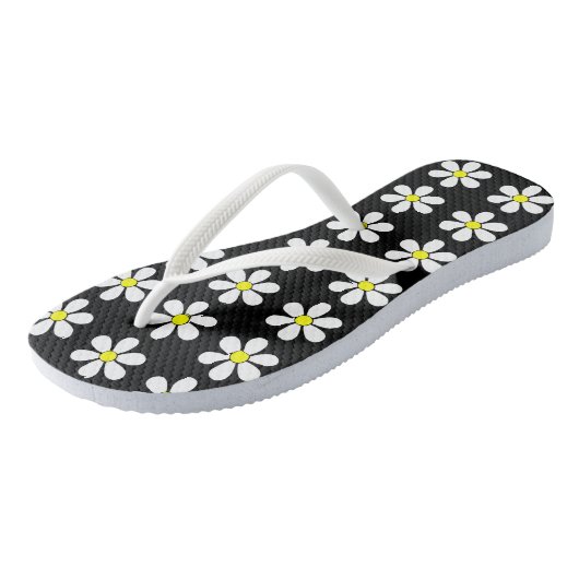 Retro Summer Daisy Teenslippers Sandals (Schuin)