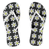 Retro Summer Daisy Teenslippers Sandals (Voetbed)