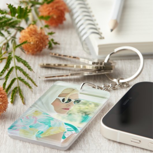  Retro Summer Day Drive Sleutelhanger (Voorkant Rechts)