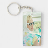  Retro Summer Day Drive Sleutelhanger (Voorkant)