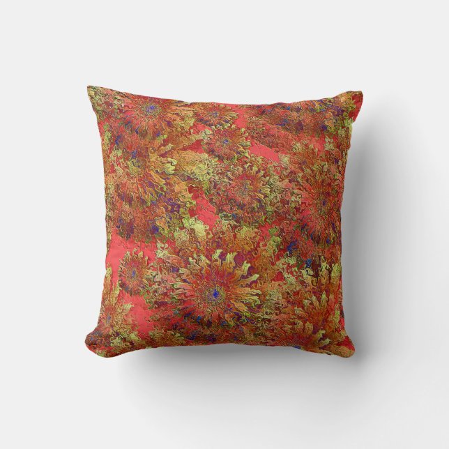 Retro Summer Day Pillow Kussen (Voorkant)