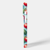 Retro Summer Kersen Hoesje - Levendig Rode Kers (Achterkant / Links)