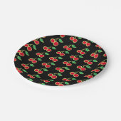 Retro Summer Kersenfeest Picknick Papieren Borden Papieren Bordje (Gekanteld)