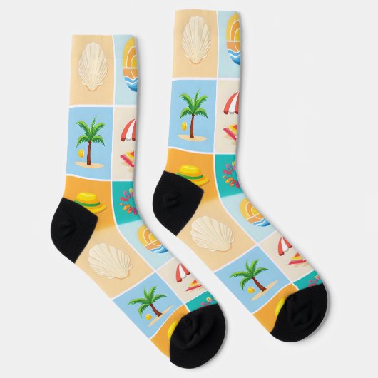 Retro Summer Sokken (Rechts)