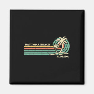  Retro Summer Vacation Florida Daytona Beac Magneet